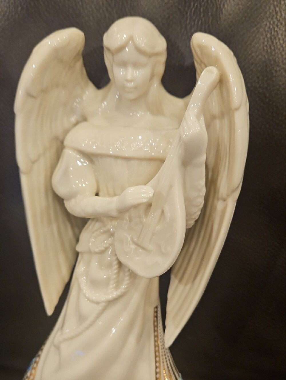 Lenox "Angel Of Harmony" Figurine From The China Jewels Collection - Picture 3 of 8